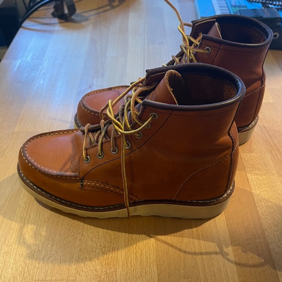 Redwing Heritage Classic Moc Boots Model 3375 Size USA 5 1/2 - Picture 3 of 7